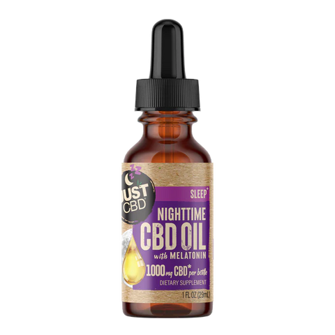 Nighttime CBD Oil Tincture with Melatonin - 1000MG